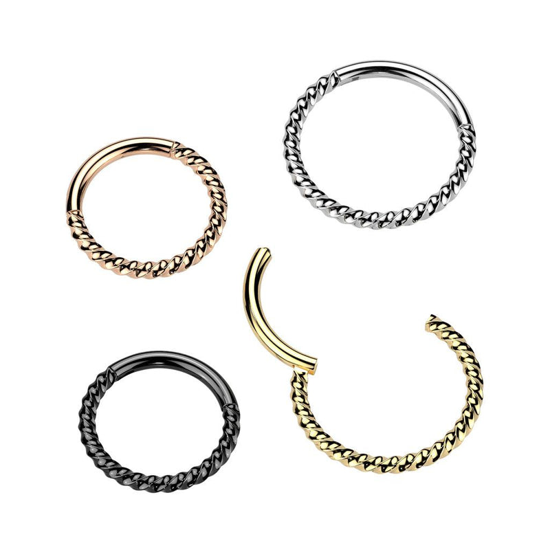 High Quality Precision All 316L Surgical Steel Braided Hinged Segment...