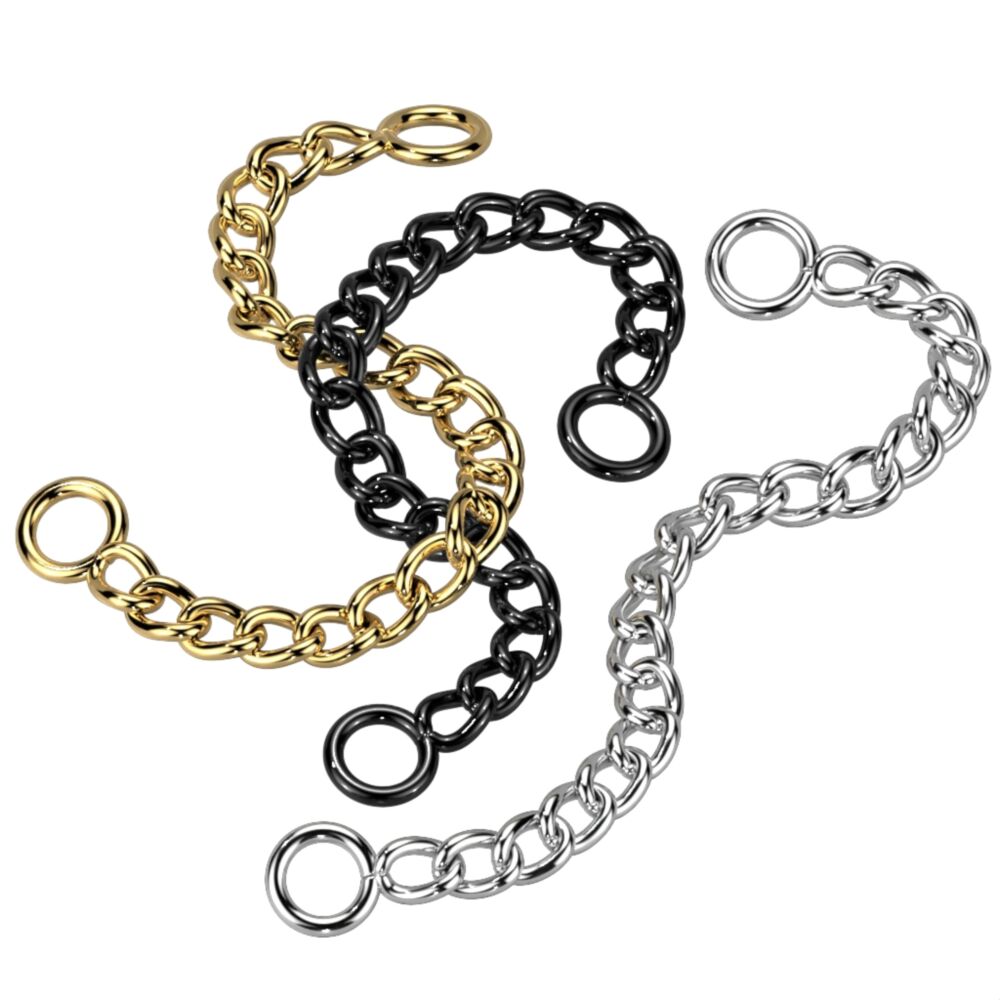 316L Surgical Steel 316L Stainless Steel Connector Chain
