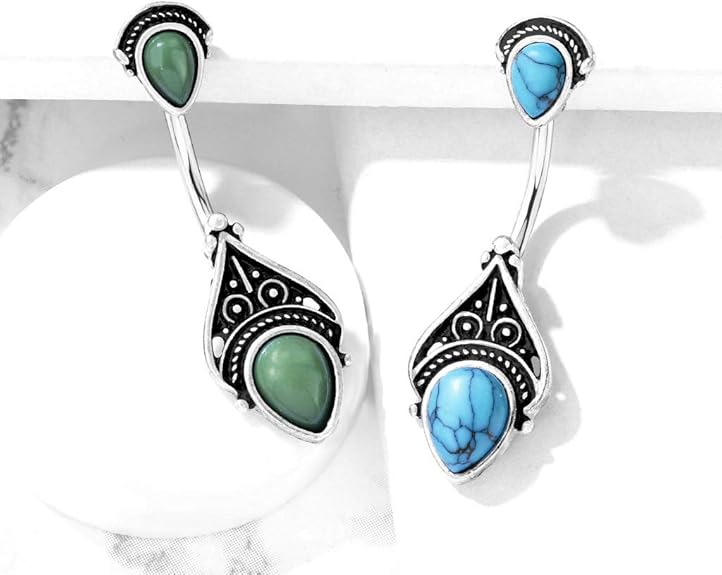 316L Surgical Steel 316L Surgical Steel Belly Ring With Vintage...