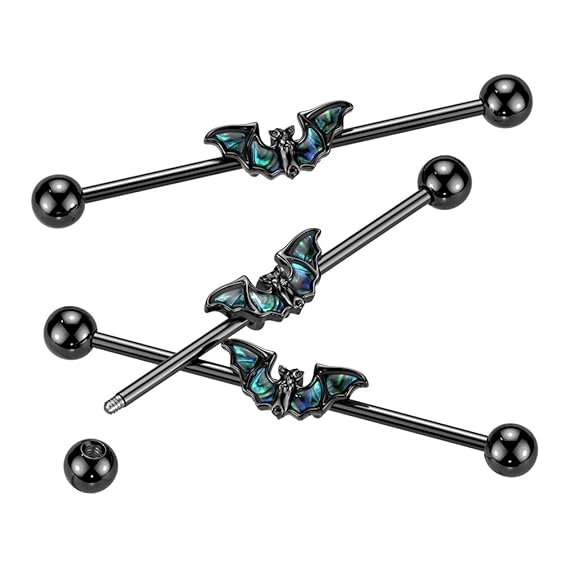 316L Surgical Steel Black PVD Over 316L Surgical Steel Industrial...