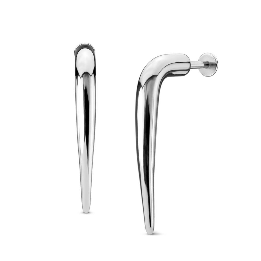 316L Surgical Steel Curved Hook 316L Surgical Stainless Steel Labret