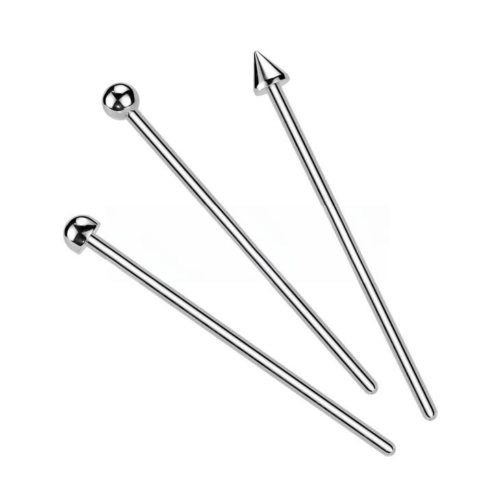 316L Surgical Steel Fishtail Nose Stud