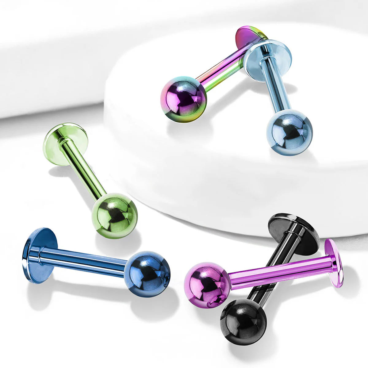 316L Surgical Steel Titanium IP Over 316L Surgical Stainless Steel...