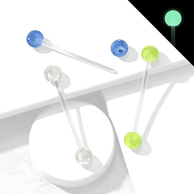 Bioflex Glow in the Dark BallsPregnancy Belly Ring