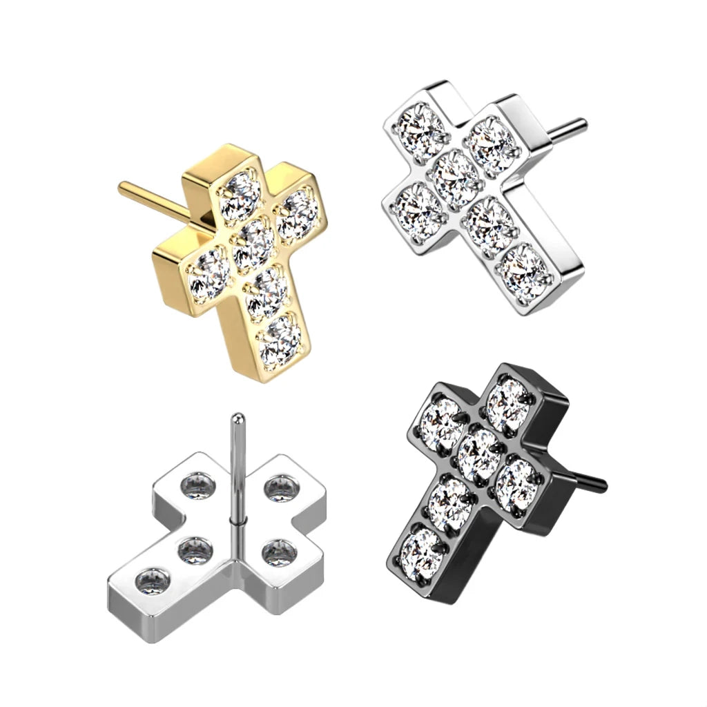 ASTM F136 Titanium Implant Grade Titanium Threadless Push In 6 CNC Set...