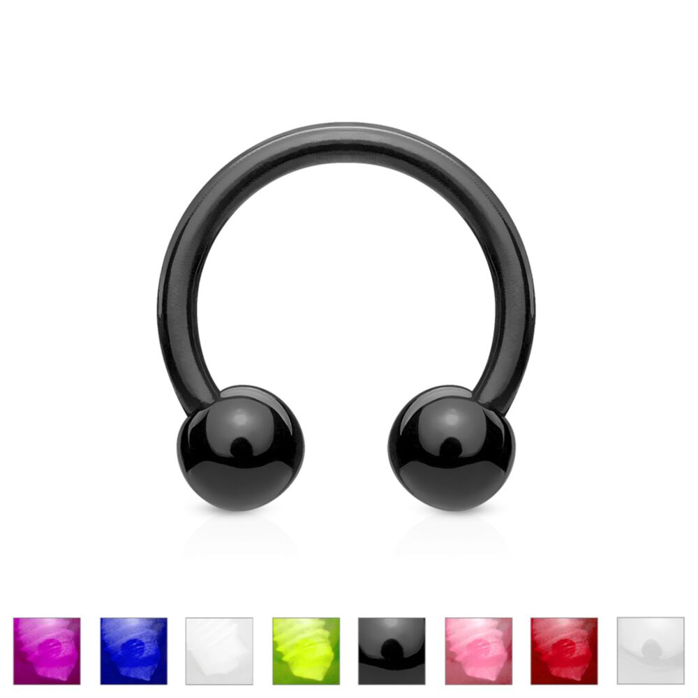 Acrylic | Silicone All Acrylic Flexible Horse Shoe
