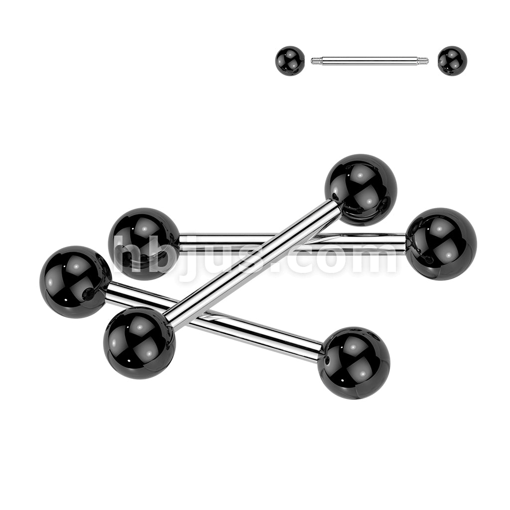 24 Pc Assorted Pack of 316L Externally Threaded Barbells With UV Acrylic Balls - Image 6