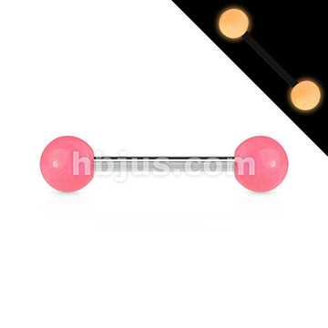 Glow In The Dark Ball 316L Surgical Stainless Steel Barbell - Image 7