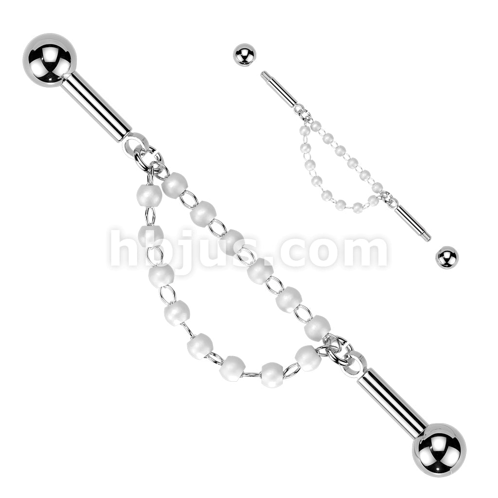 316L Surgical Steel 316L Centered Double Connector Chain Industrial... - Image 2