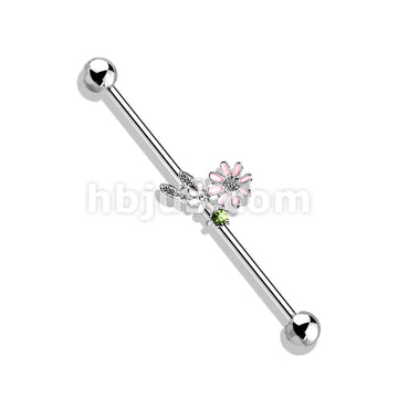 316L Surgical Steel Flowers and Leaves 316L Surgical Steel Industrial... - Image 3