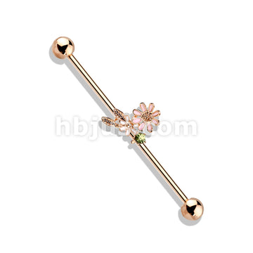 316L Surgical Steel Flowers and Leaves 316L Surgical Steel Industrial... - Image 5