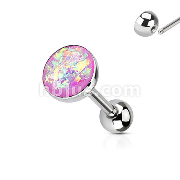 Imitation Opal Set 316L Surgical Steel Barbells - Image 2