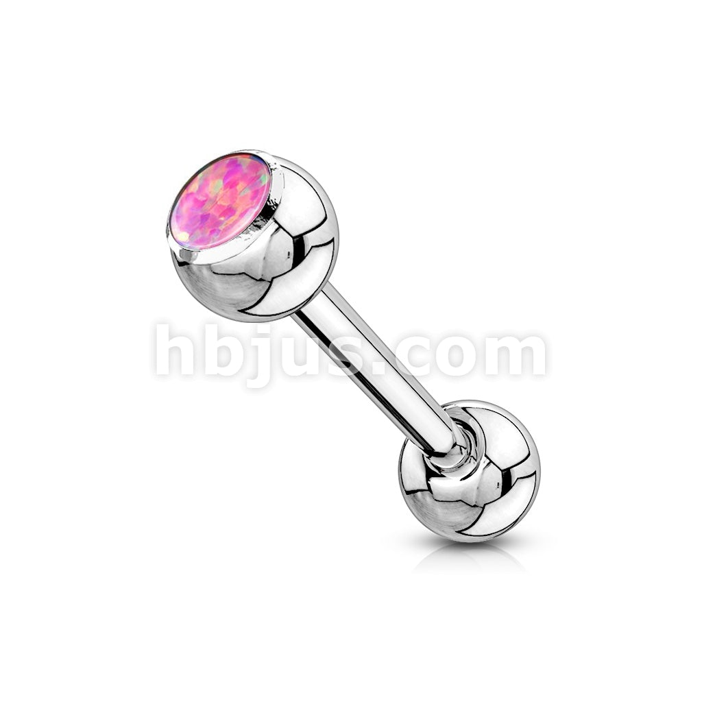 Opal Press Fit Ball 316L Surgical Steel Barbells - Image 5