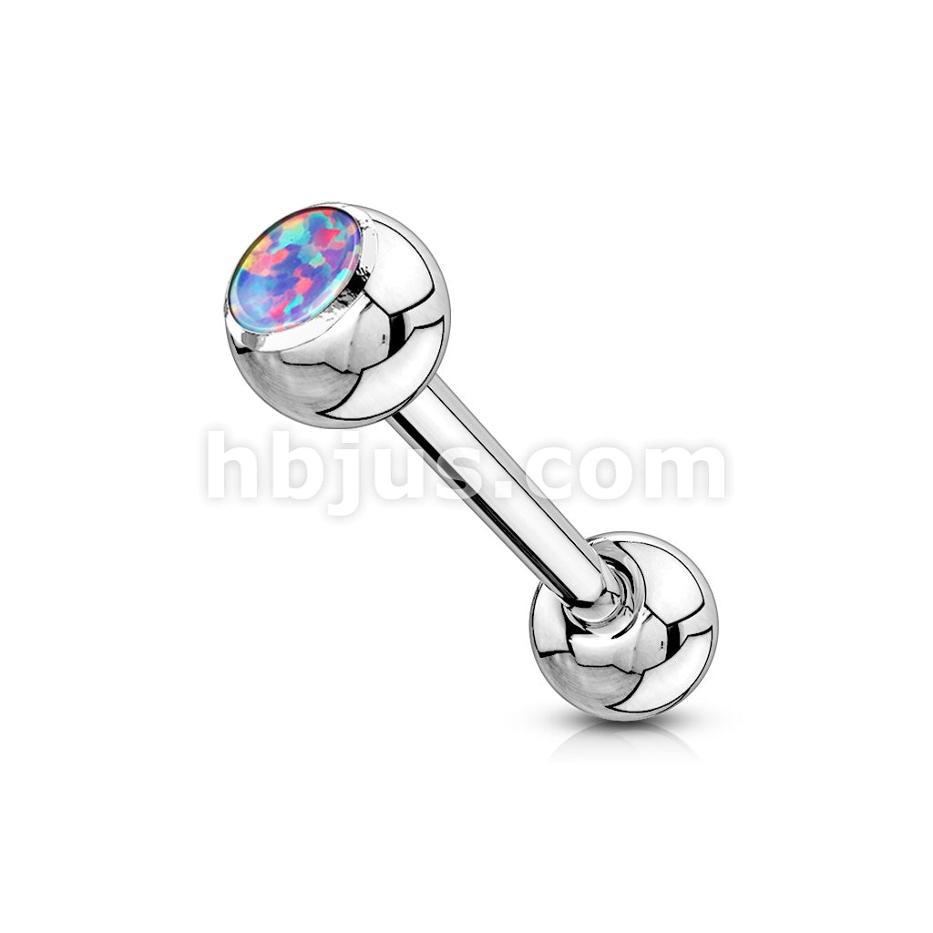 Opal Press Fit Ball 316L Surgical Steel Barbells - Image 7
