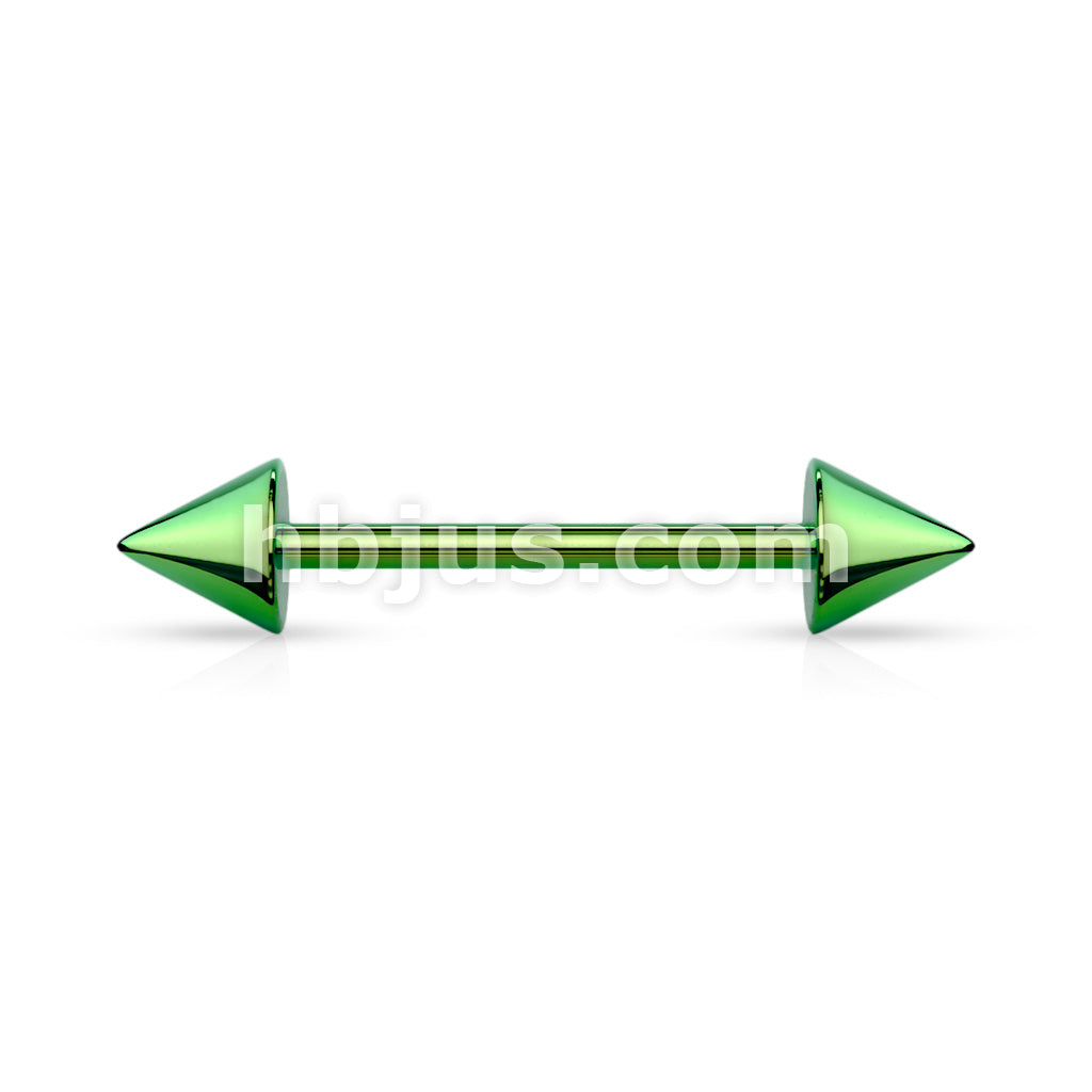 Spike Barbell Titanium IP Over 316L Surgical Steel - Image 5