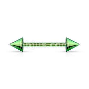 Spike Barbell Titanium IP Over 316L Surgical Steel - Image 5