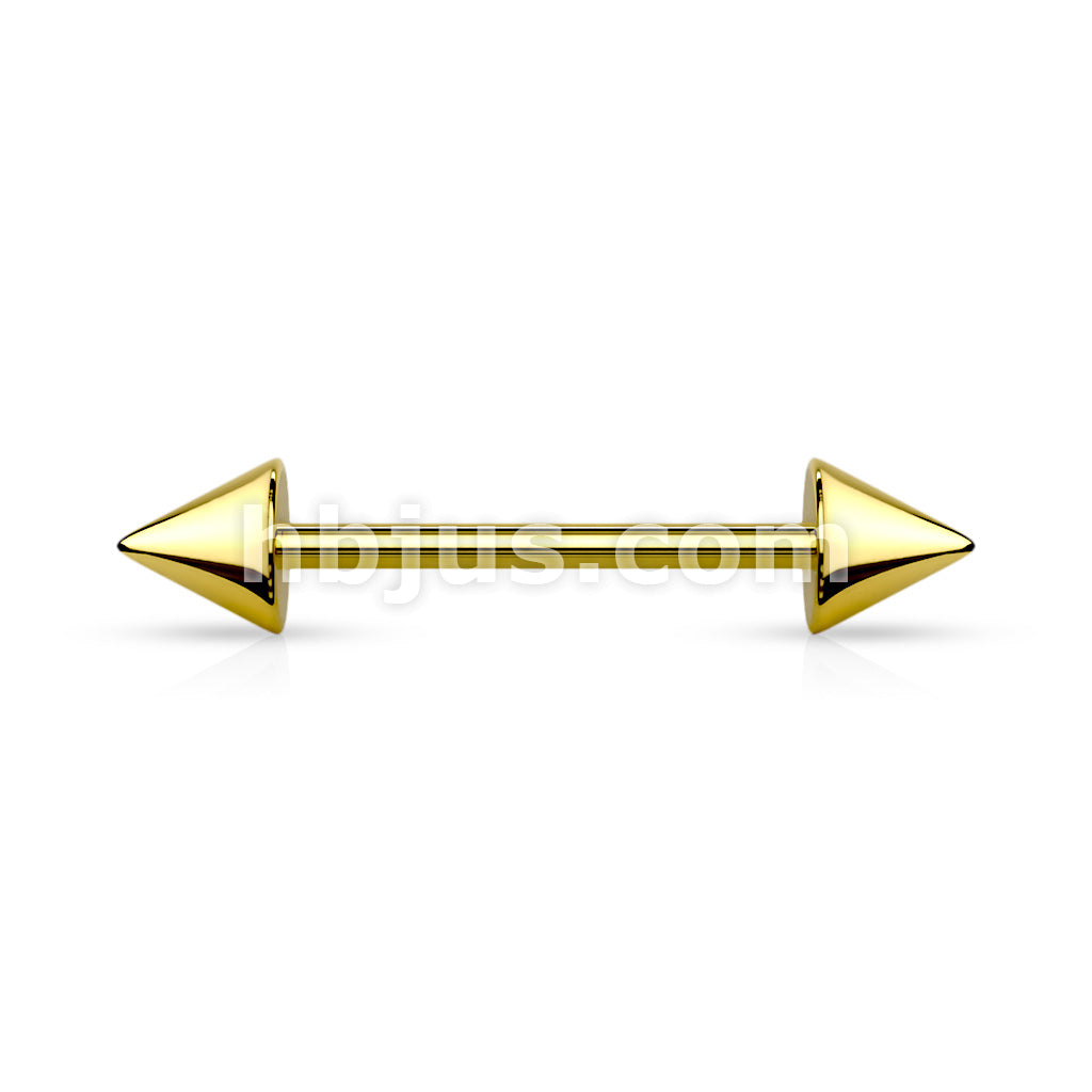 Spike Barbell Titanium IP Over 316L Surgical Steel - Image 6