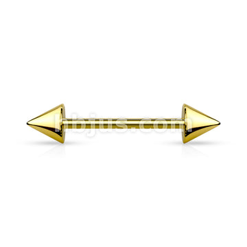 Spike Barbell Titanium IP Over 316L Surgical Steel - Image 6