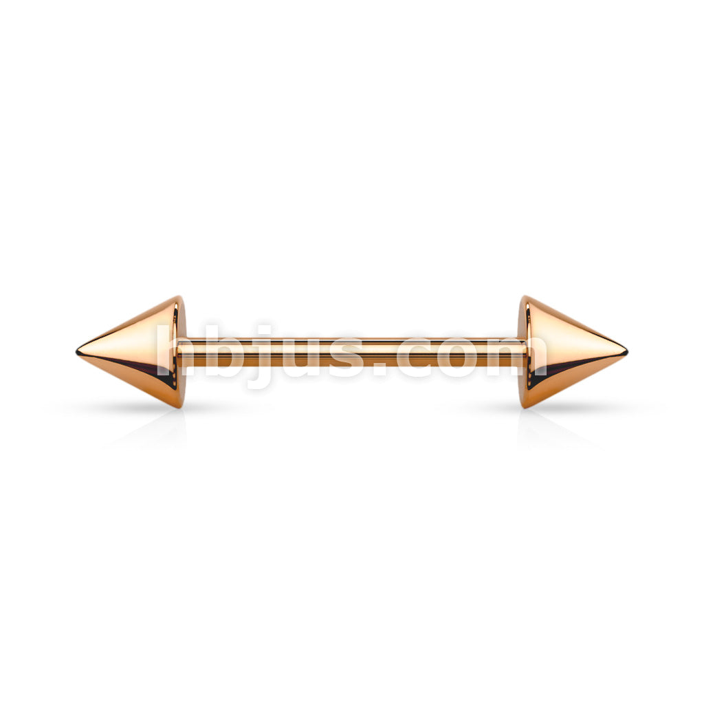 Spike Barbell Titanium IP Over 316L Surgical Steel - Image 8