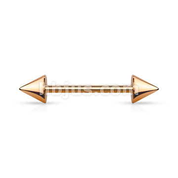 Spike Barbell Titanium IP Over 316L Surgical Steel - Image 8