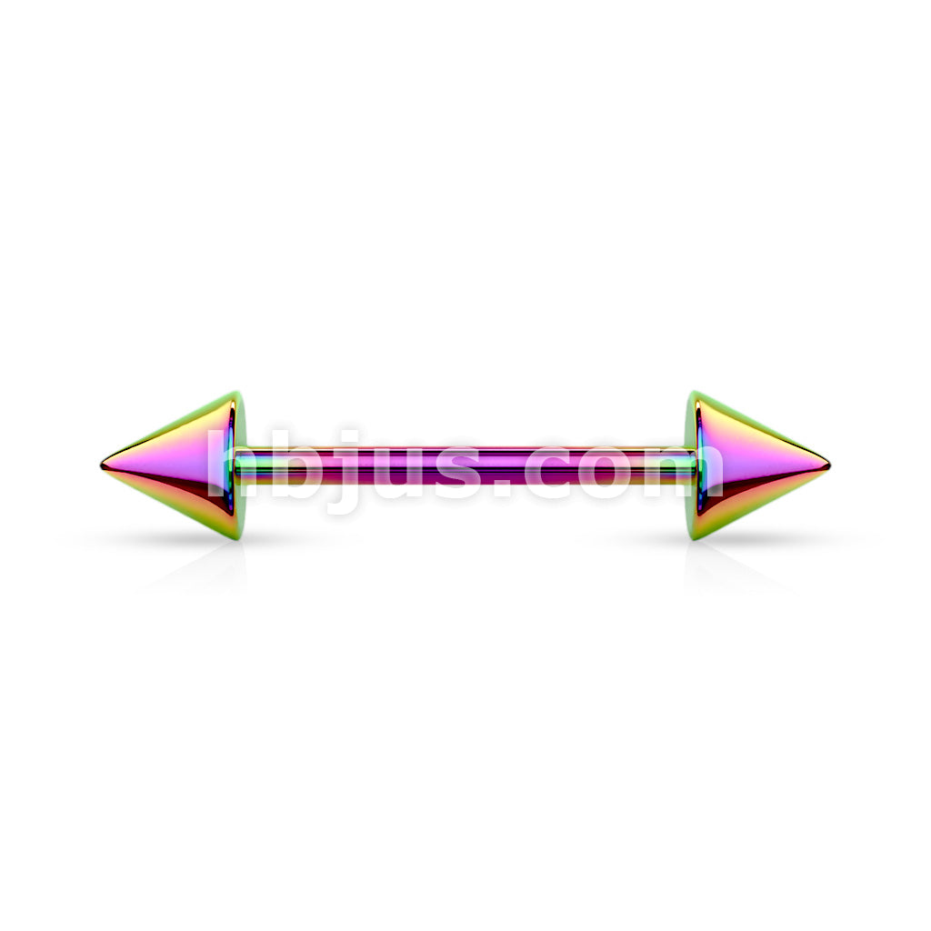 Spike Barbell Titanium IP Over 316L Surgical Steel - Image 9