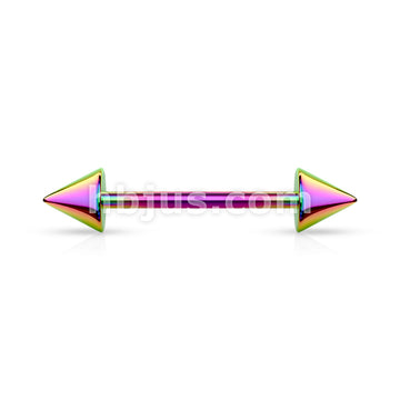 Spike Barbell Titanium IP Over 316L Surgical Steel - Image 9