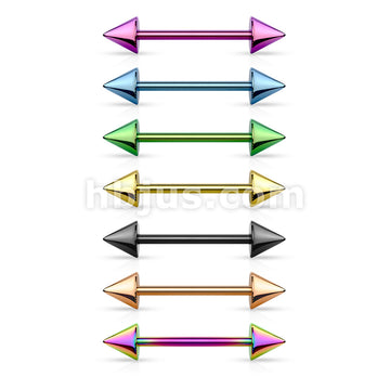 Spike Barbell Titanium IP Over 316L Surgical Steel - Image 10