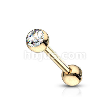316L Surgical Steel Press Fit Gem Ball Top PVD Over 316L Stainless... - Image 13