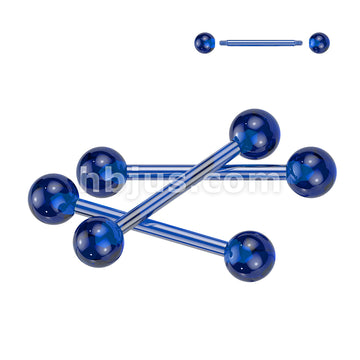 24 Pc Assorted Pack of Bioflex Flexible Barbells With Acrylic Balls - Image 3