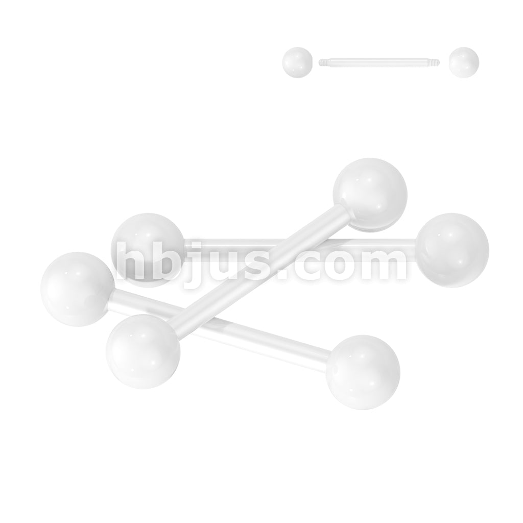 24 Pc Assorted Pack of Bioflex Flexible Barbells With Acrylic Balls - Image 9