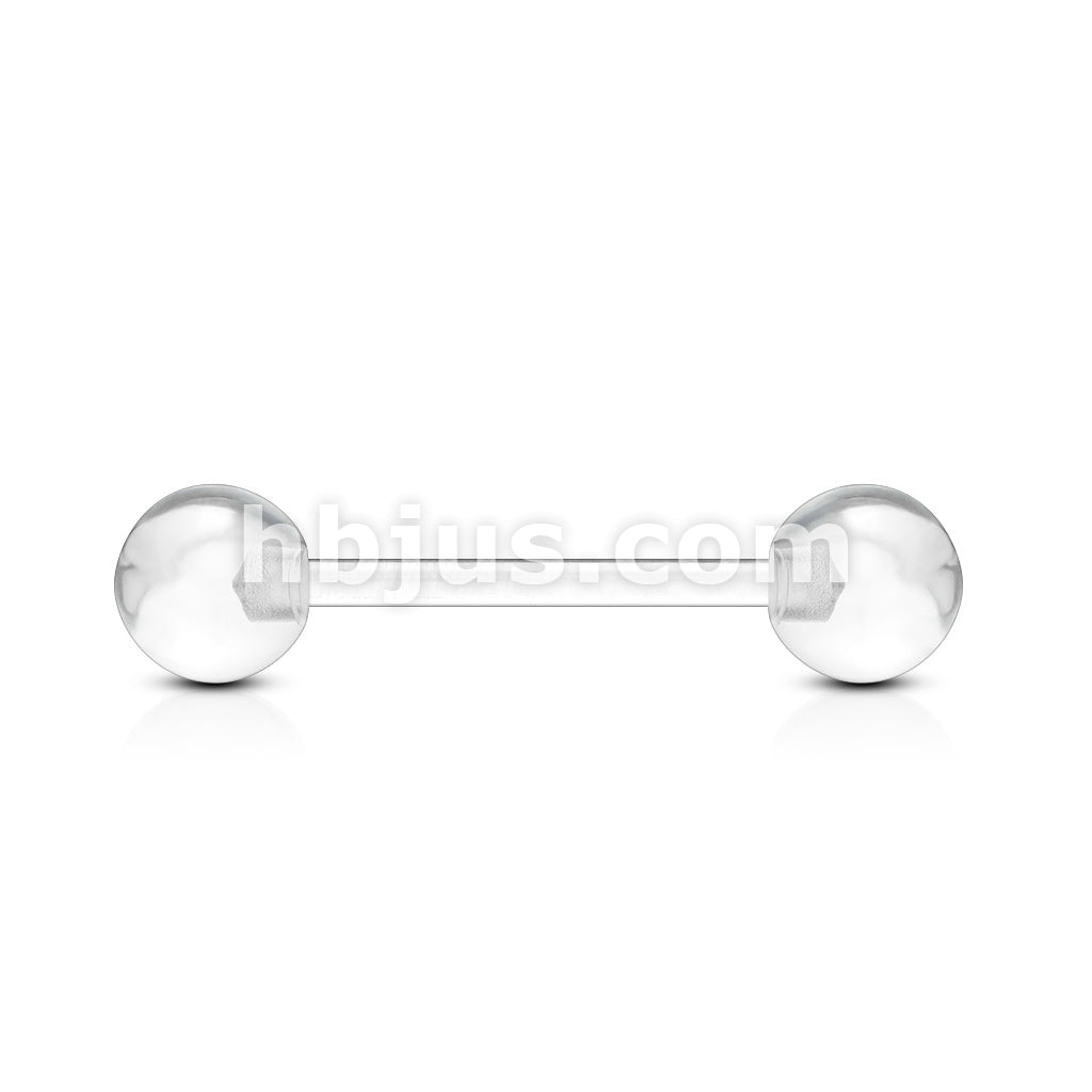 Bio Flex  Flexible Barbell W/ Acrylic Ball - Image 4