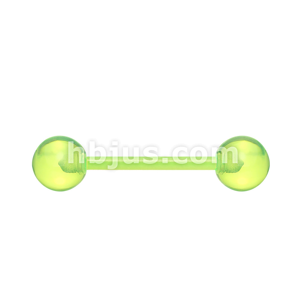 Bio Flex  Flexible Barbell W/ Acrylic Ball - Image 5