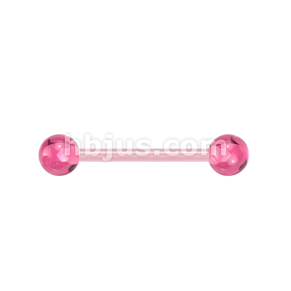 Bio Flex  Flexible Barbell W/ Acrylic Ball - Image 7