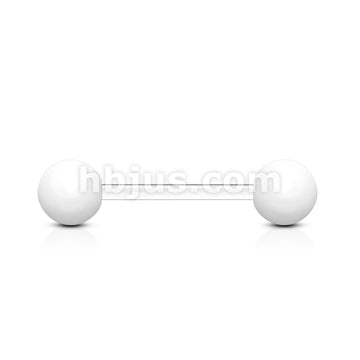 Bio Flex  Flexible Barbell W/ Acrylic Ball - Image 9