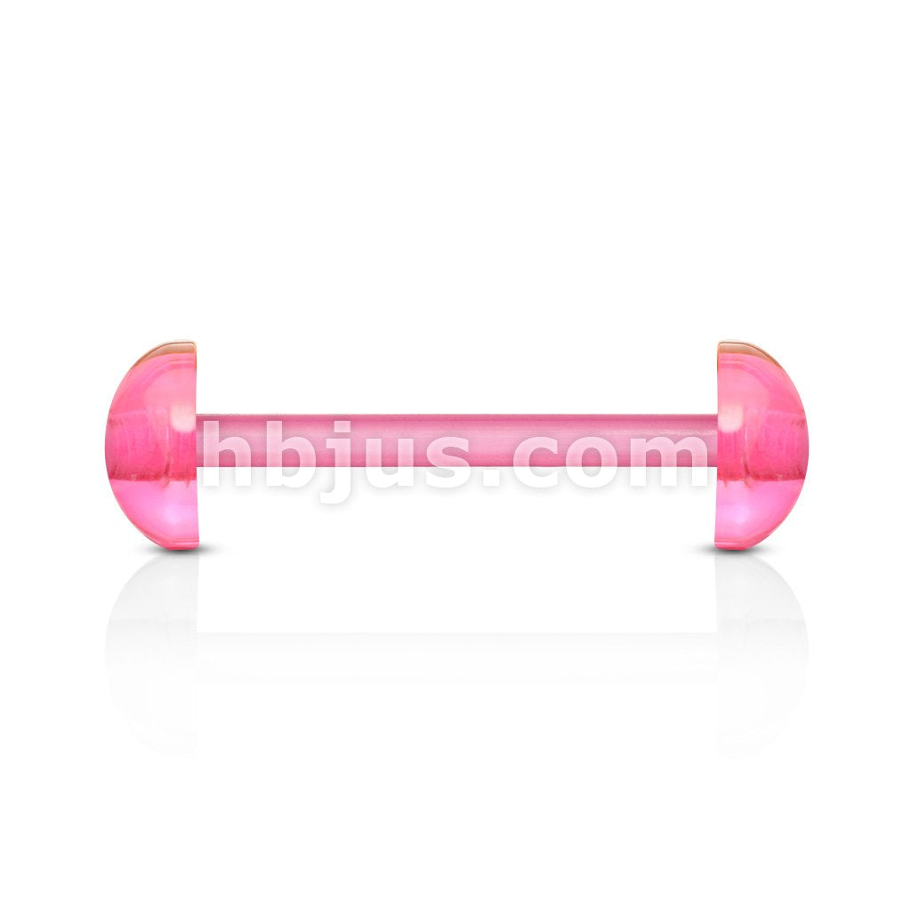 Bioflex Acrylic Flexible Barbell W/ Acrylic  Half Ball - Image 3