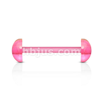 Bioflex Acrylic Flexible Barbell W/ Acrylic  Half Ball - Image 3