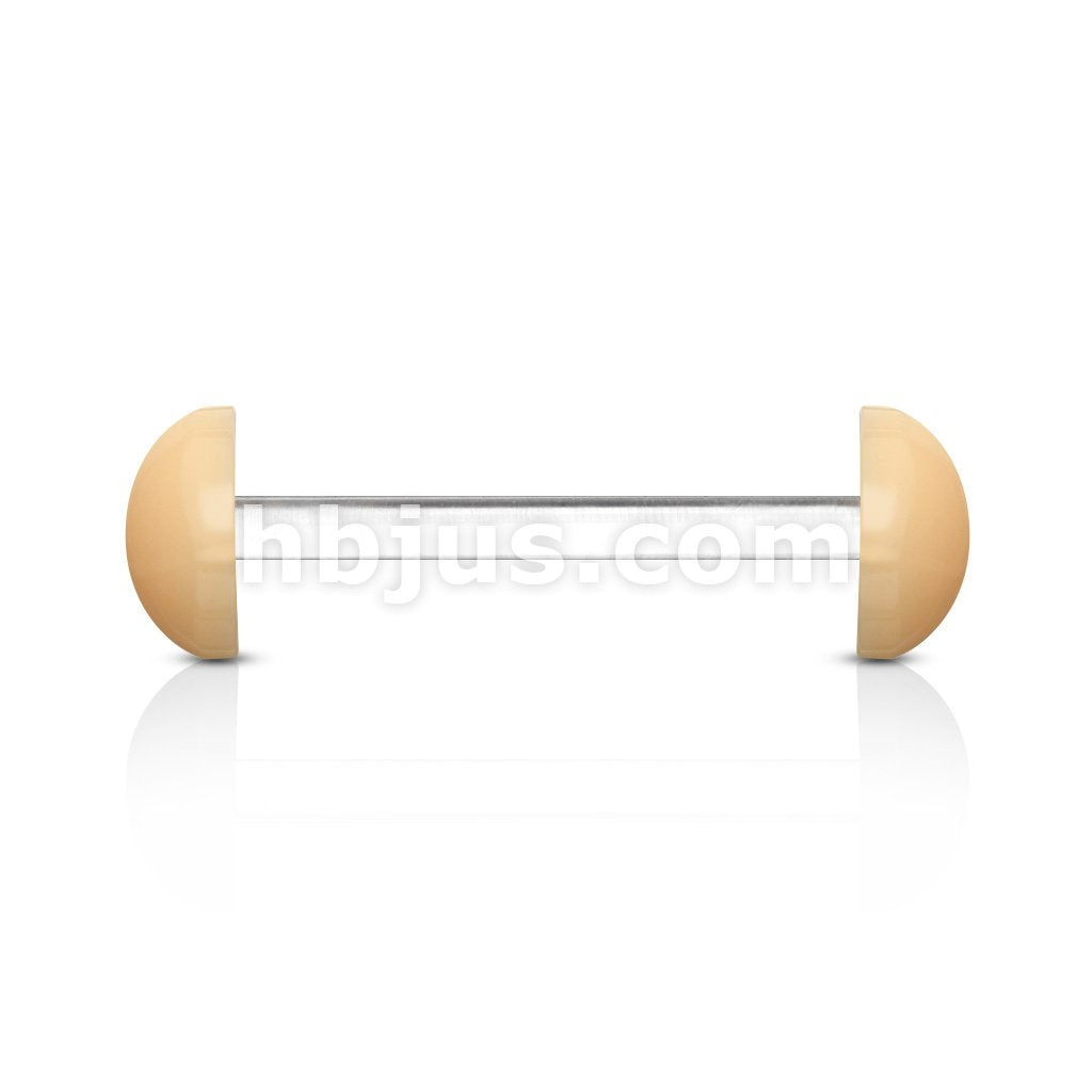 Bioflex Acrylic Flexible Barbell W/ Acrylic  Half Ball - Image 4
