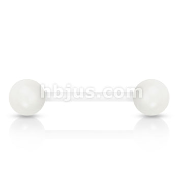 Bioflex Solid Color UV Reactive Acrylic Balls Flexible Barbells - Image 10