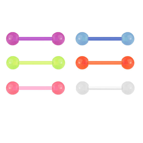 Bio Flex Barbell With Glow In The Dark Balls