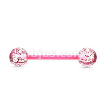 Ultra Glitter Acrylic Balls Flexible PTFE Barbell - Image 8