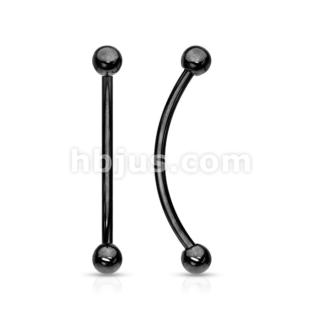 316L Surgical Steel Curved Barbell for Snake Eye Piercing and More - Image 4