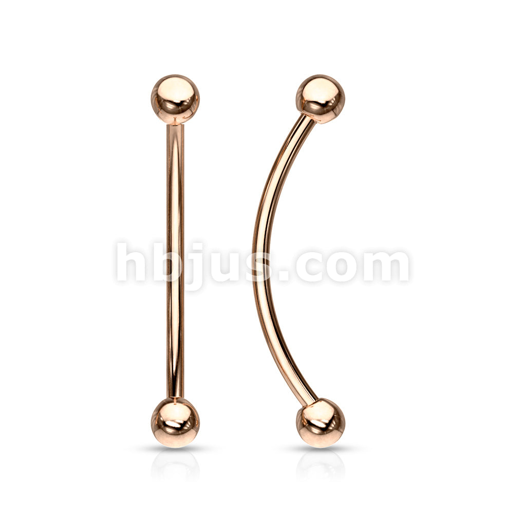 316L Surgical Steel Curved Barbell for Snake Eye Piercing and More - Image 5
