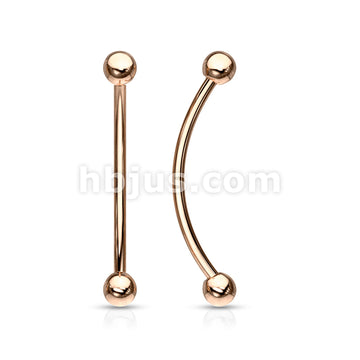 316L Surgical Steel Curved Barbell for Snake Eye Piercing and More - Image 5