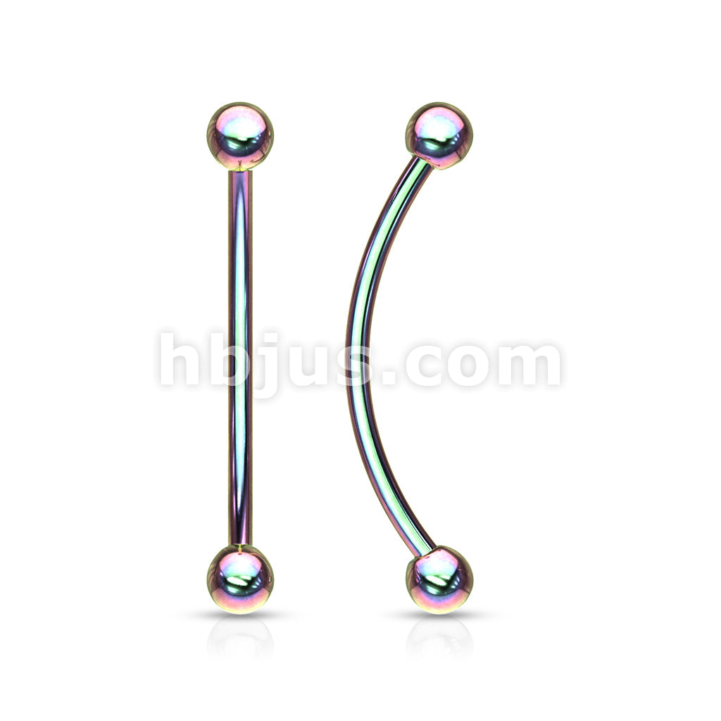 316L Surgical Steel Curved Barbell for Snake Eye Piercing and More - Image 7
