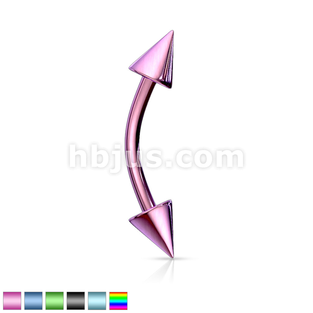 316L Surgical Steel Spikes Titanium  IP Over 316L Surgical Stainless... - Image 2
