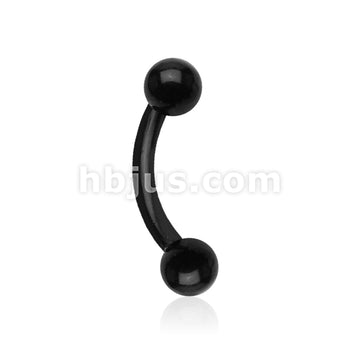 Bioflex Acrylic Flexible Eyebrow Curve W/ Acrylic Ball - Image 6