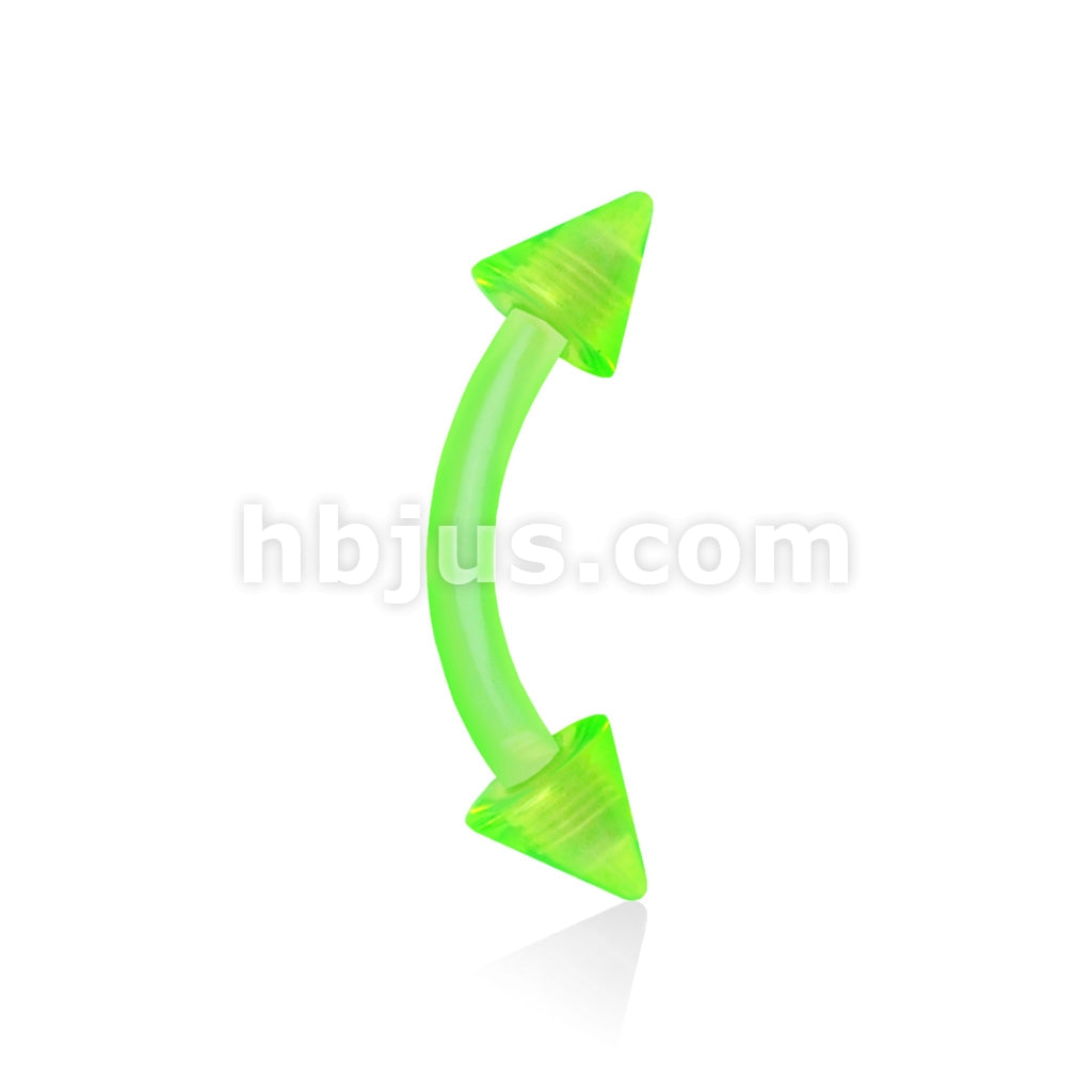 Acrylic Spikes Flexible Eyebrow Curve - Image 5
