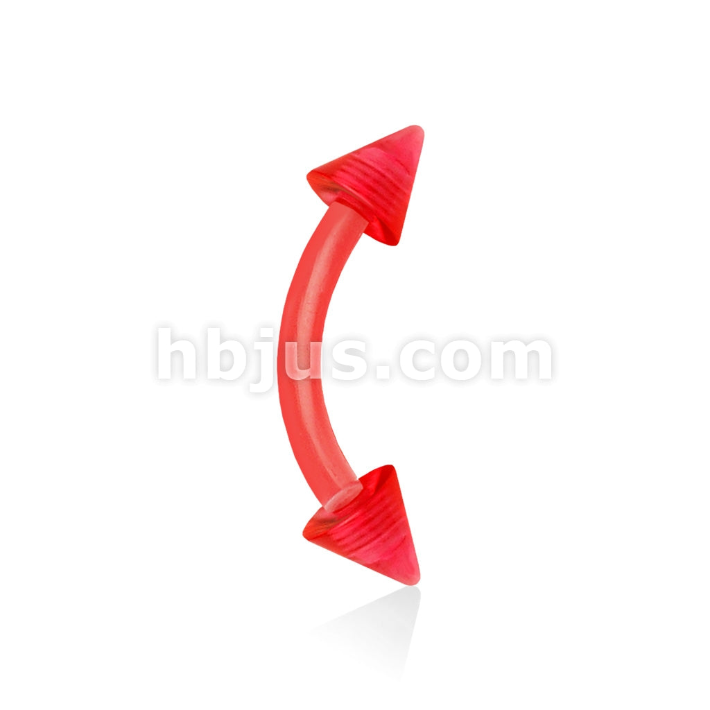 Acrylic Spikes Flexible Eyebrow Curve - Image 8