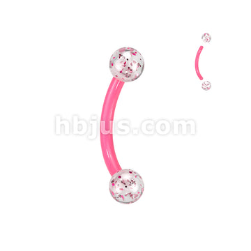 Bioflex Ultra Glitter Acrylic Balls Flexible Eyebrow Curve - Image 6