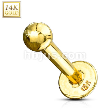 14KT  Gold 14K Gold LabretMonroe - Image 3